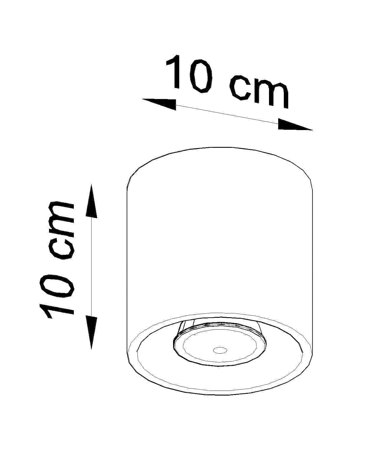 Laelamp Orbis Must GU10 - BrighteNova