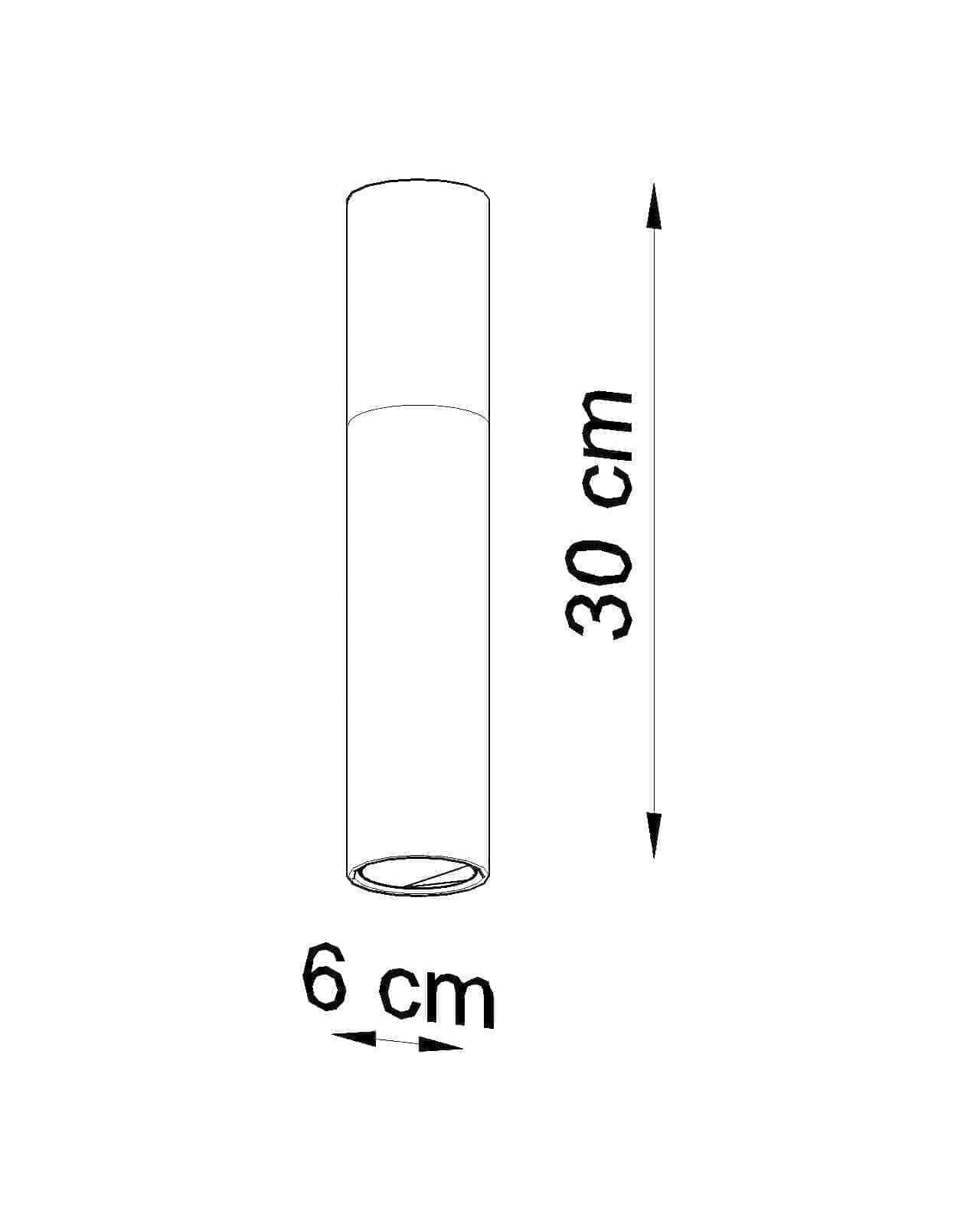 Laelamp Pablo Must/Puit GU10 - BrighteNova