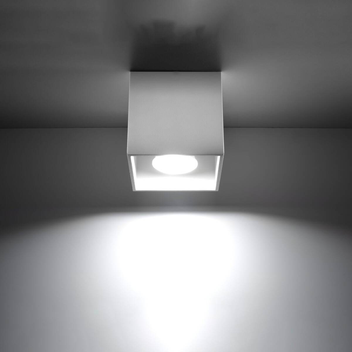 Laelamp Quad 1 Valge GU10 - BrighteNova