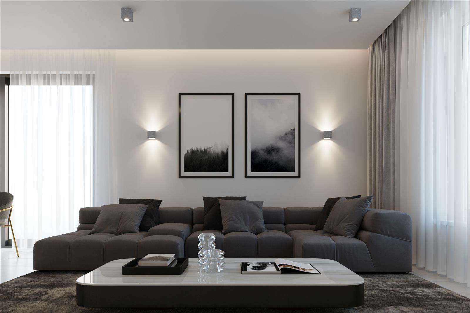 Laelamp Quad Betoon GU10 - BrighteNova