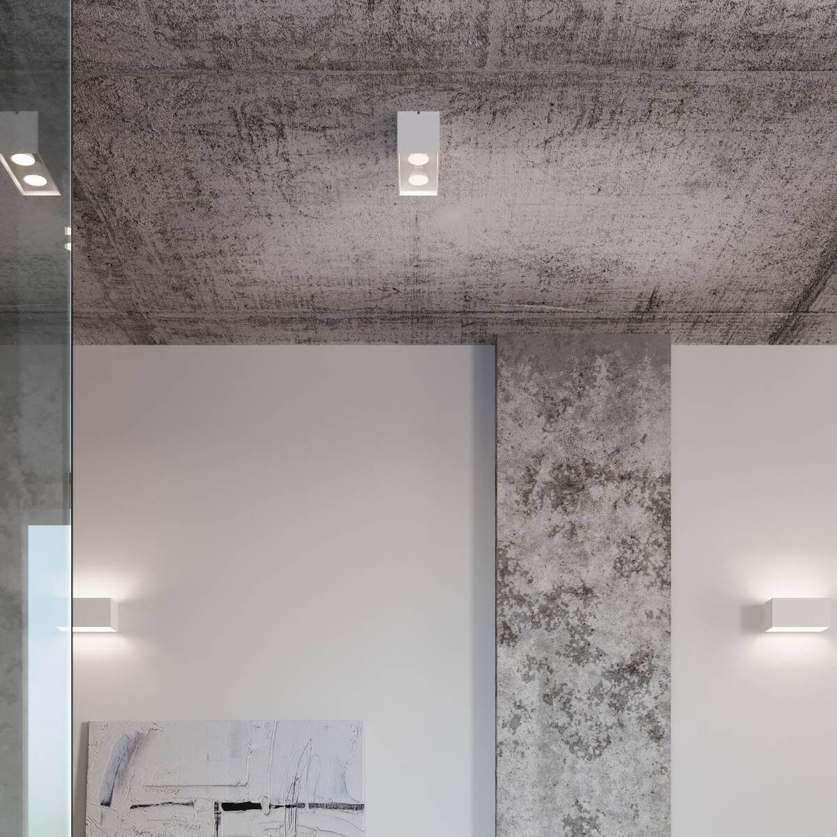 Laelamp Quad Maxi Valge GU10 - BrighteNova