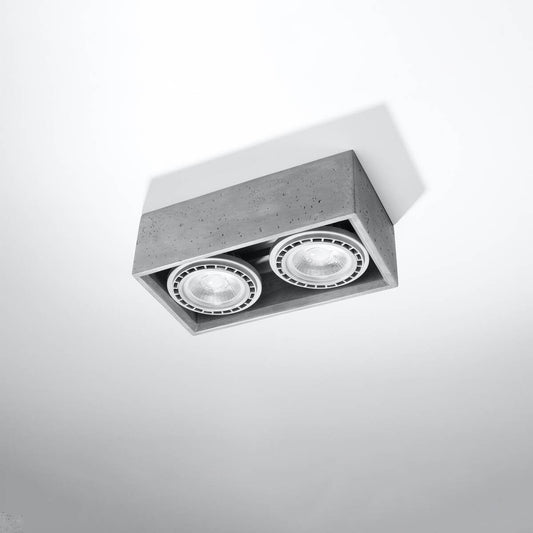 Laelamp Quatro 2 Betoon GU10 - BrighteNova