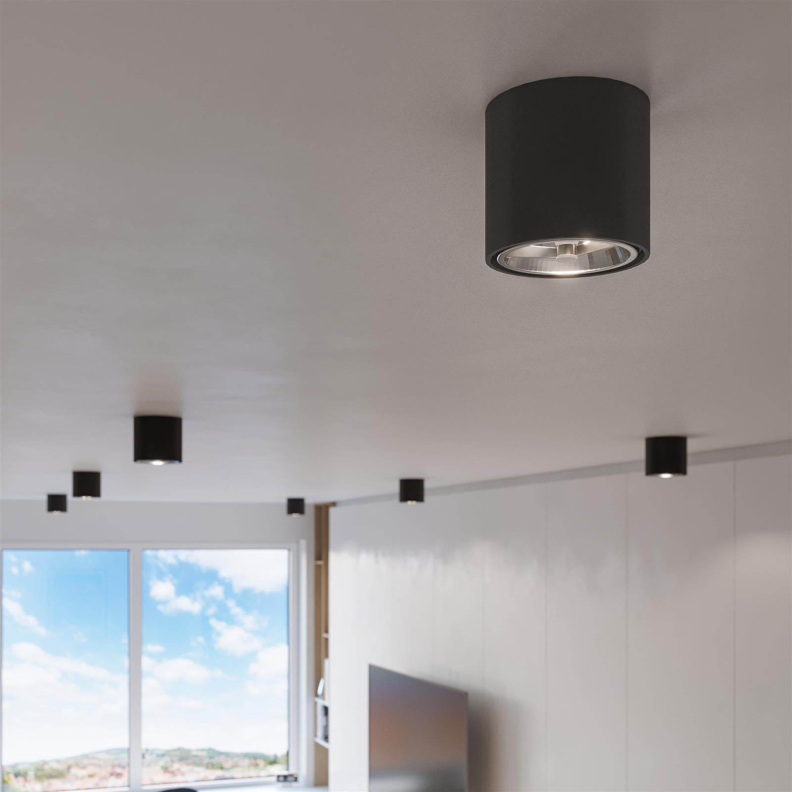 Laelamp Tiube Must GU10 - BrighteNova