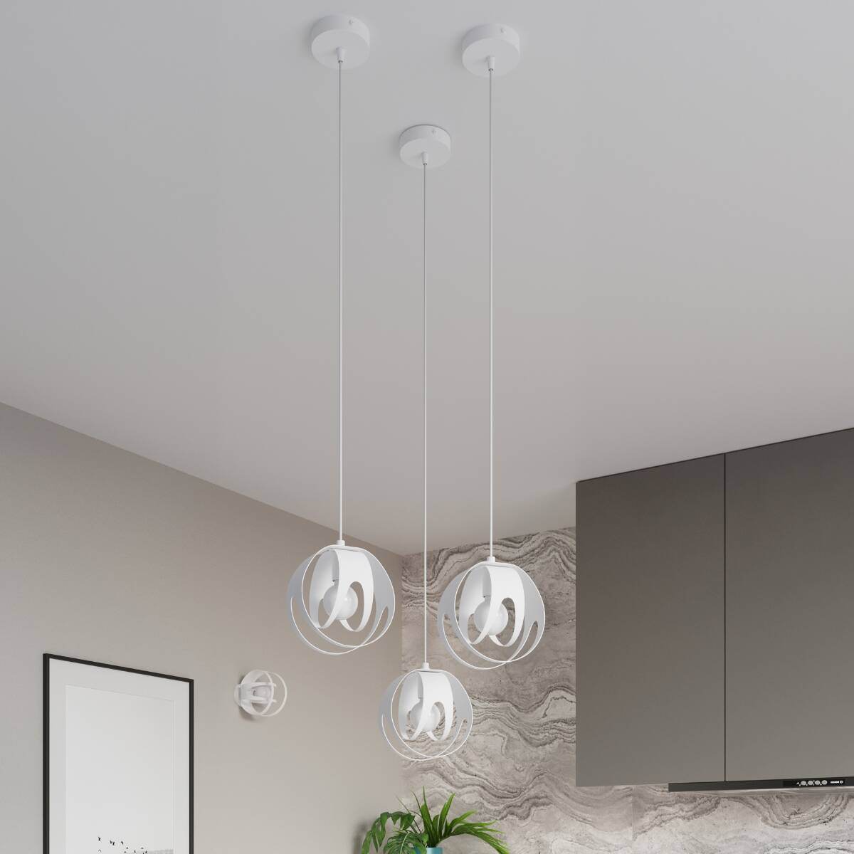 Laelamp Tulos Valge E27 - BrighteNova