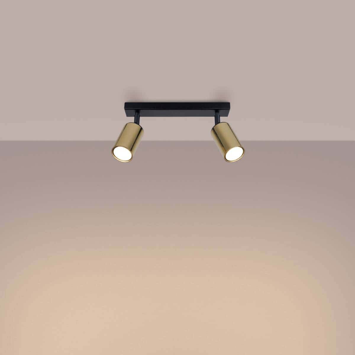 Laelamp Winx 2 Must/Kuld GU10 - BrighteNova