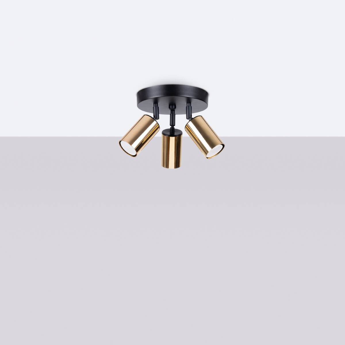 Laelamp Winx 3P Must/Kuld GU10 - BrighteNova