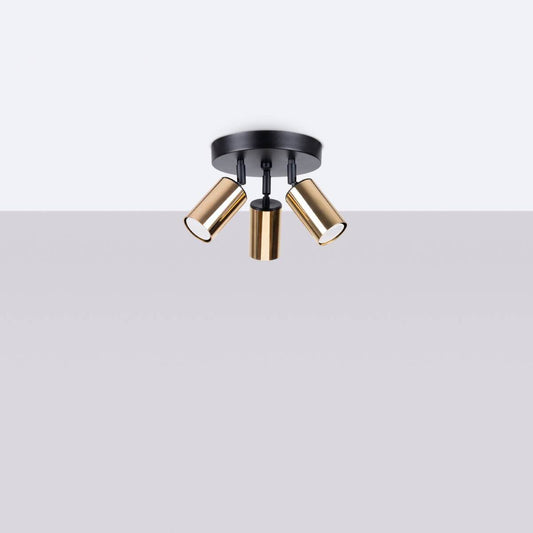 Laelamp Winx 3P Must/Kuld GU10 - BrighteNova