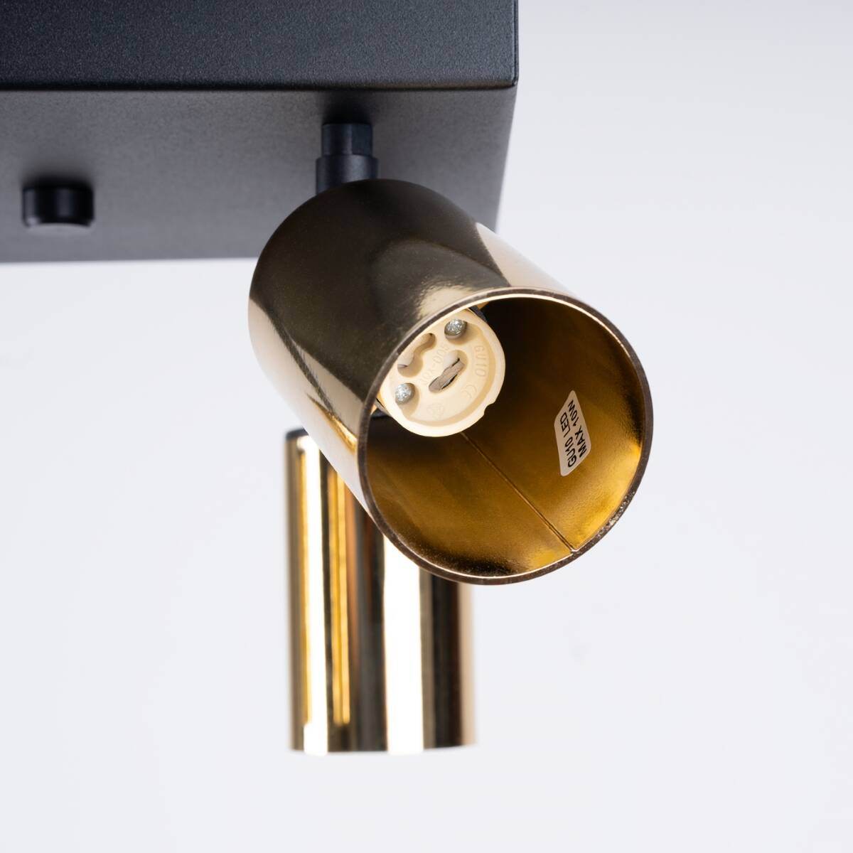 Laelamp Winx 4 Must/Kuld GU10 - BrighteNova