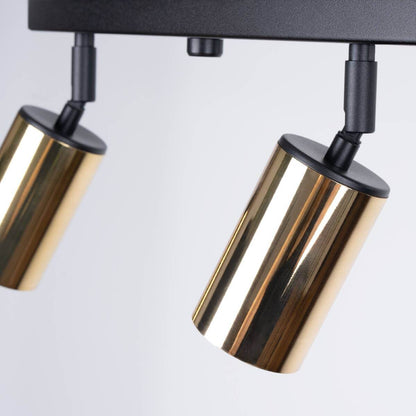 Laelamp Winx 4L Must/Kuld GU10 - BrighteNova