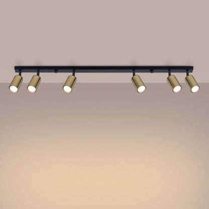 Laelamp Winx 6L Must/Kuld GU10 - BrighteNova