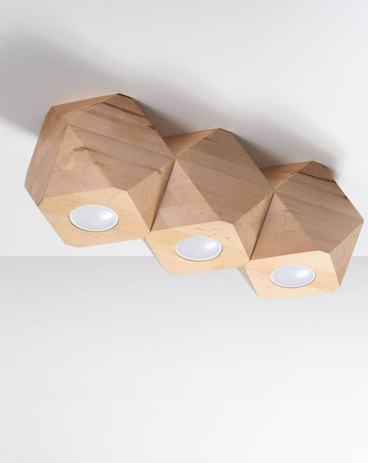 Laelamp Woody 3 Puit GU10 - BrighteNova