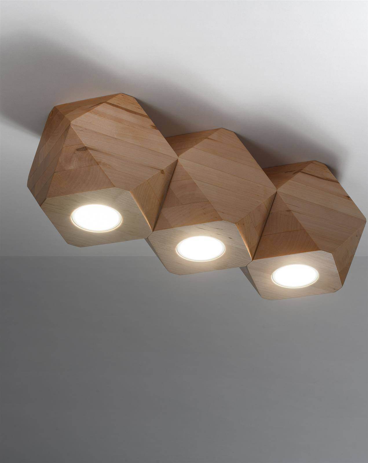Laelamp Woody 3 Puit GU10 - BrighteNova
