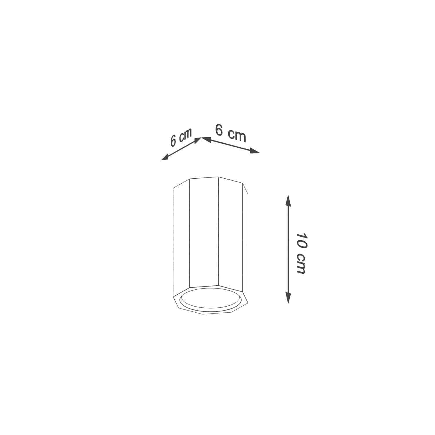 Laelamp Zeke 10 Puit GU10 - BrighteNova