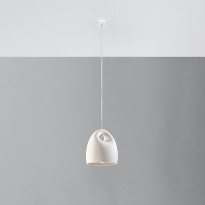 Ripplamp Bukano Keraamiline Valge E27 - BrighteNova