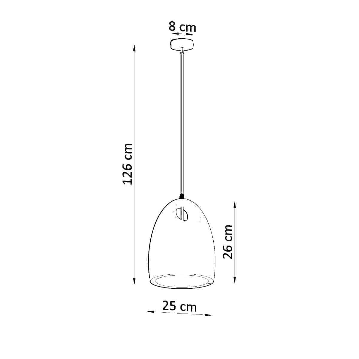 Ripplamp Bukano Keraamiline Valge E27 - BrighteNova
