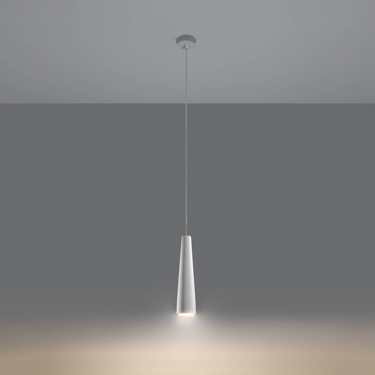Ripplamp Electra Keraamiline Valge GU10 - BrighteNova