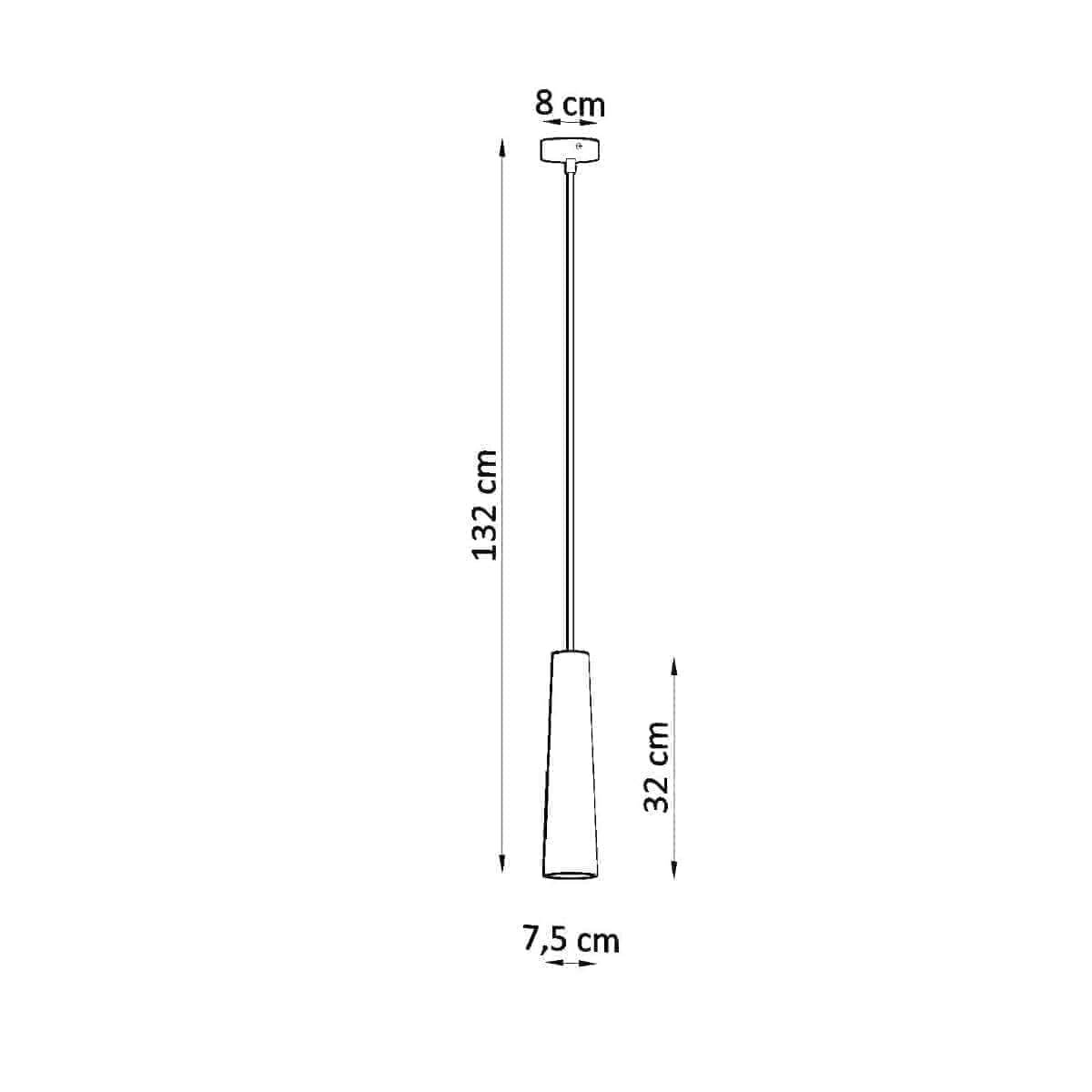Ripplamp Electra Keraamiline Valge GU10 - BrighteNova