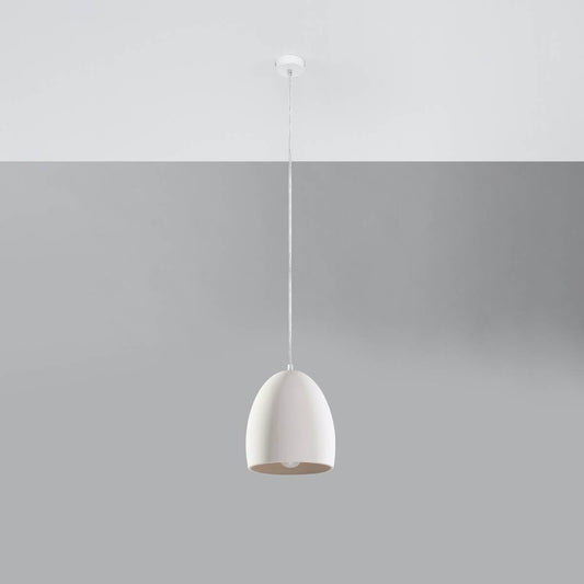 Ripplamp Flawiusz Keraamiline Valge E27 - BrighteNova