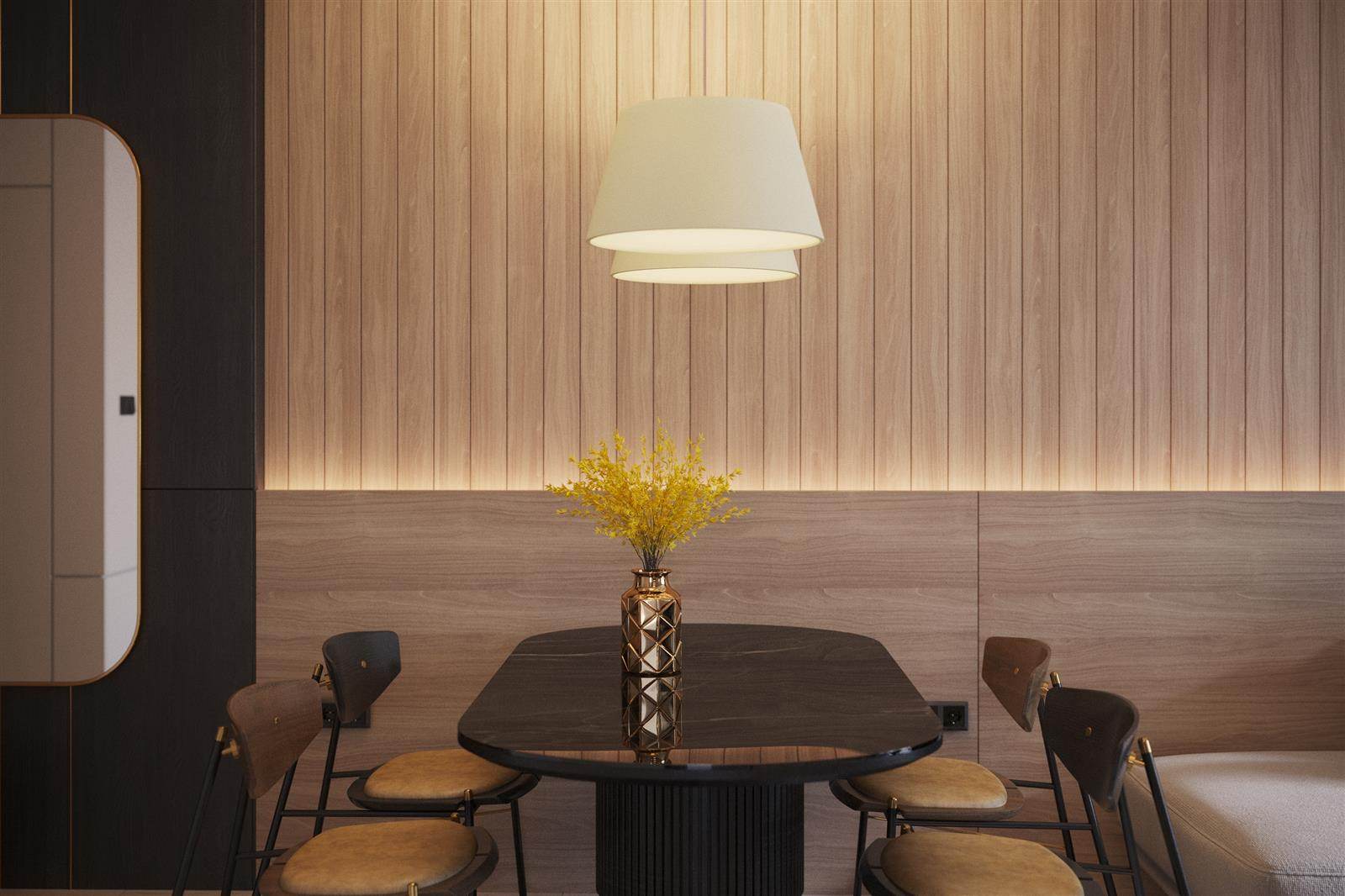 Lühter Cono 45 Valge E27 - BrighteNova