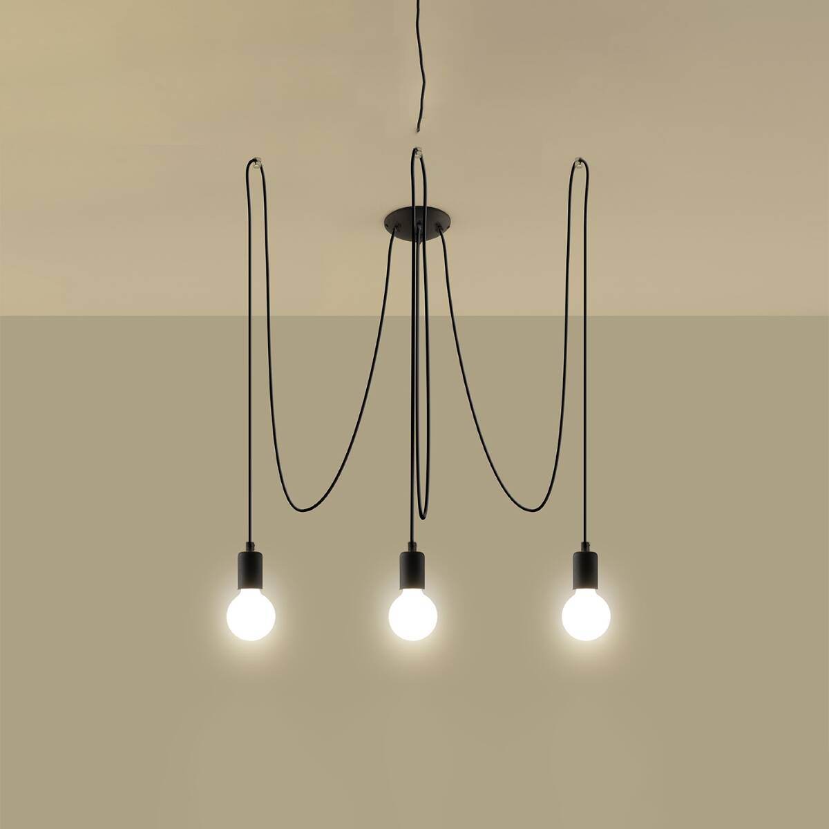 Lühter Edison 3 Must E27 - BrighteNova