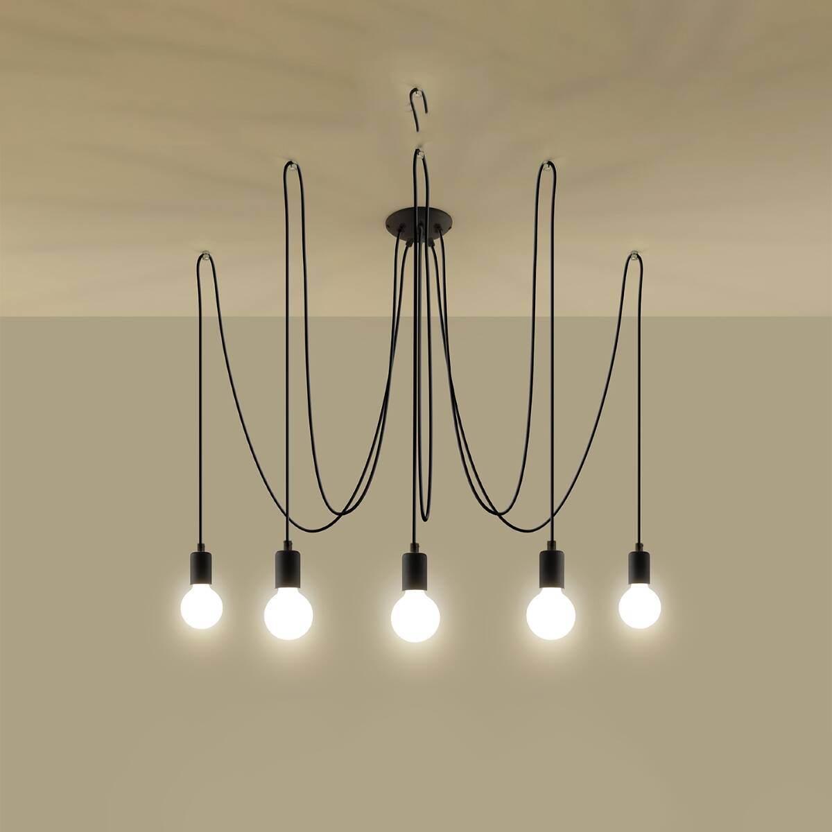 Lühter Edison 5 Must E27 - BrighteNova