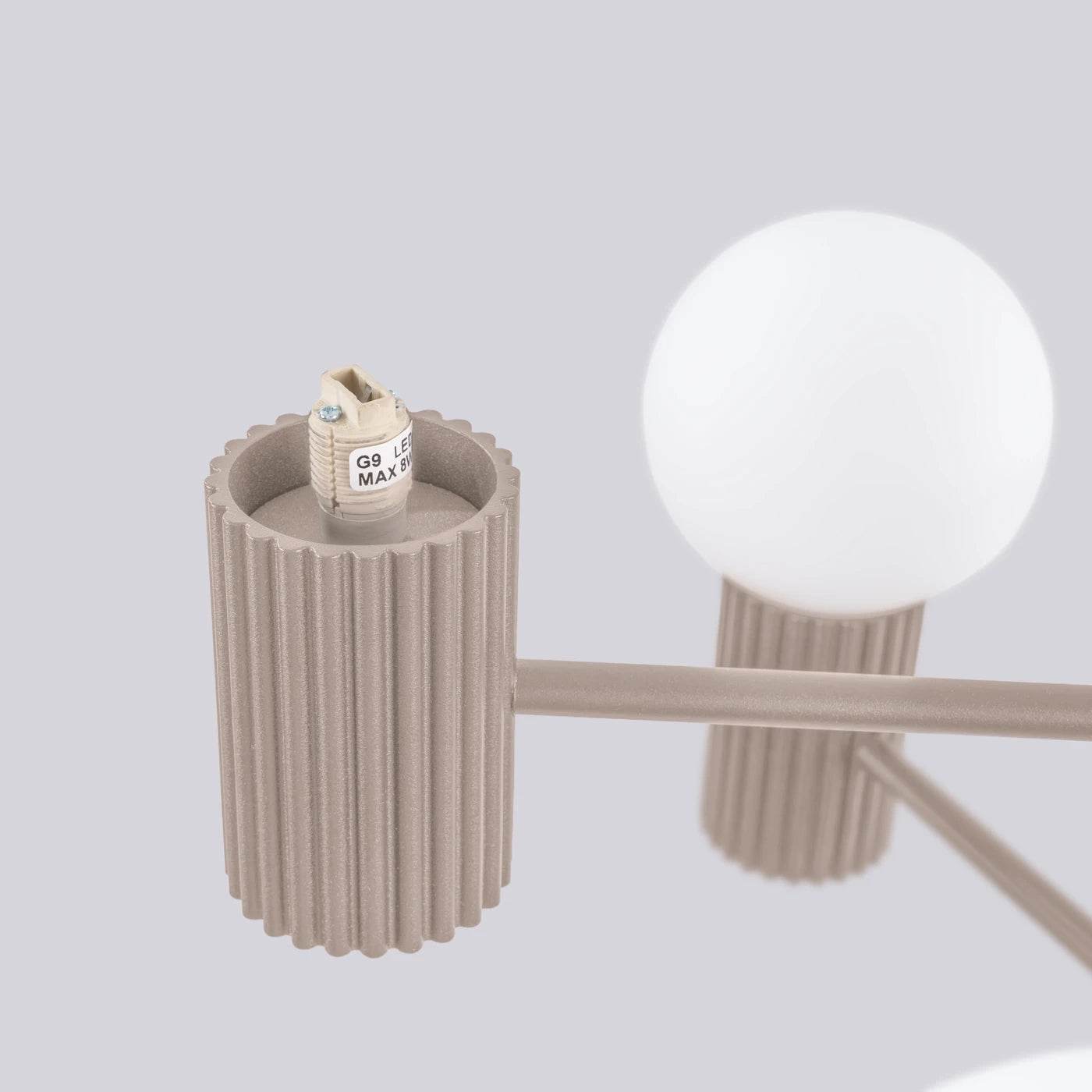 Ripplamp Halo 6 Taupe G9 - BrighteNova