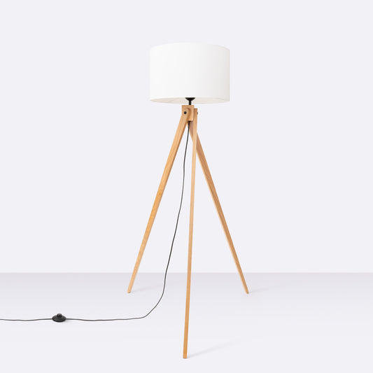 Põrandalamp Natt Valge E27