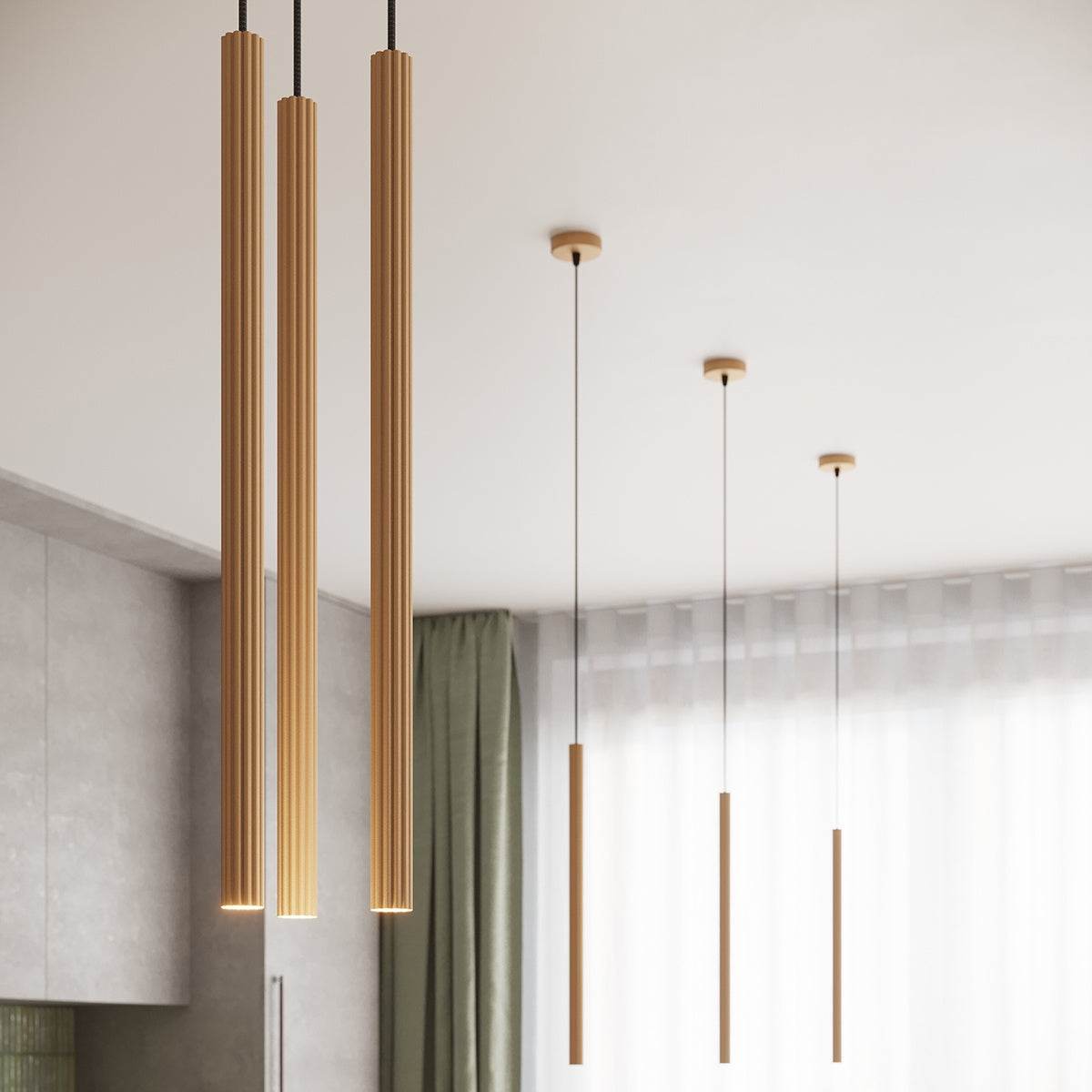 Ripplamp Arche 3P Kuldne G9 - BrighteNova