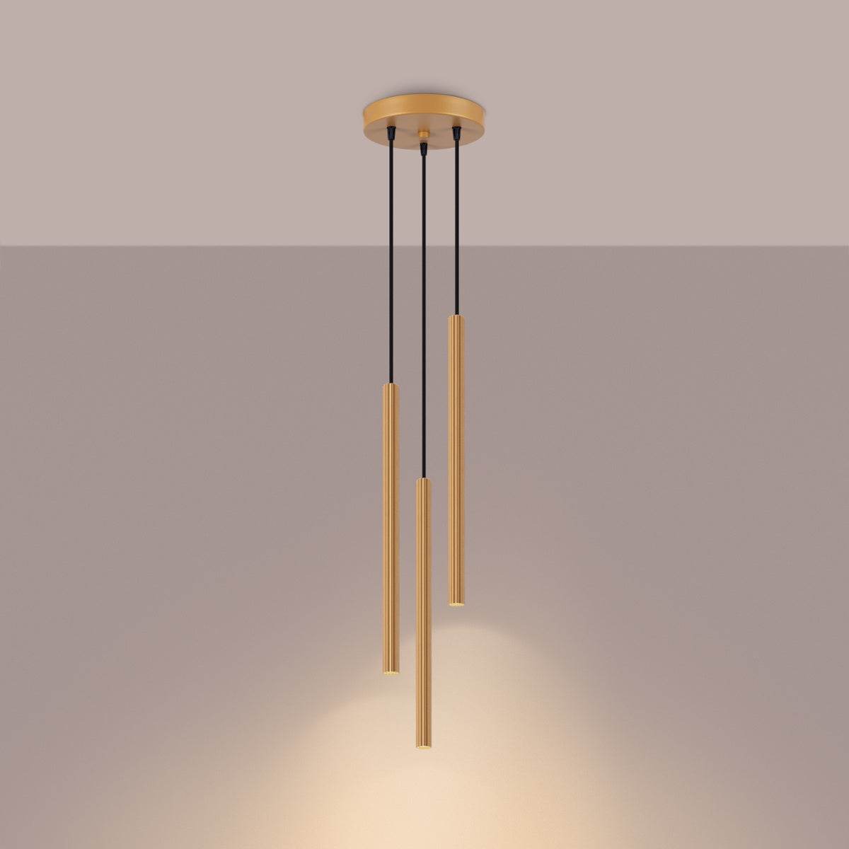 Ripplamp Arche 3P Kuldne G9 - BrighteNova