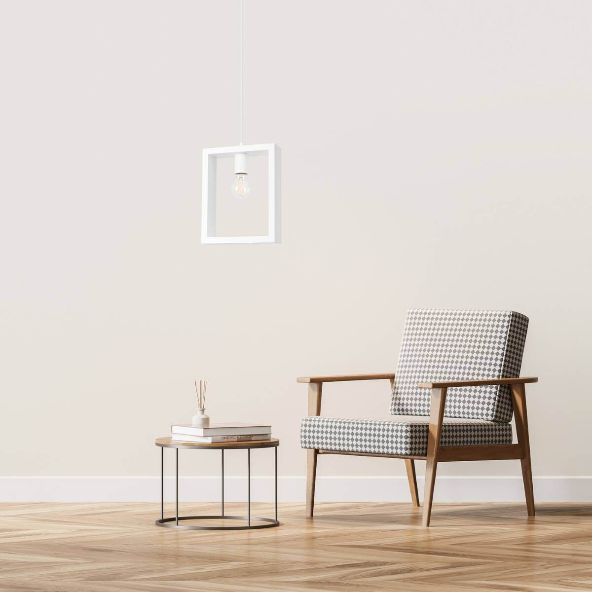 Ripplamp Aries Valge E27 - BrighteNova