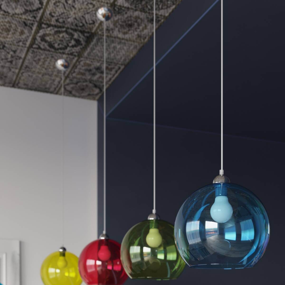 Ripplamp Ball 30 Grafiit E27 - BrighteNova