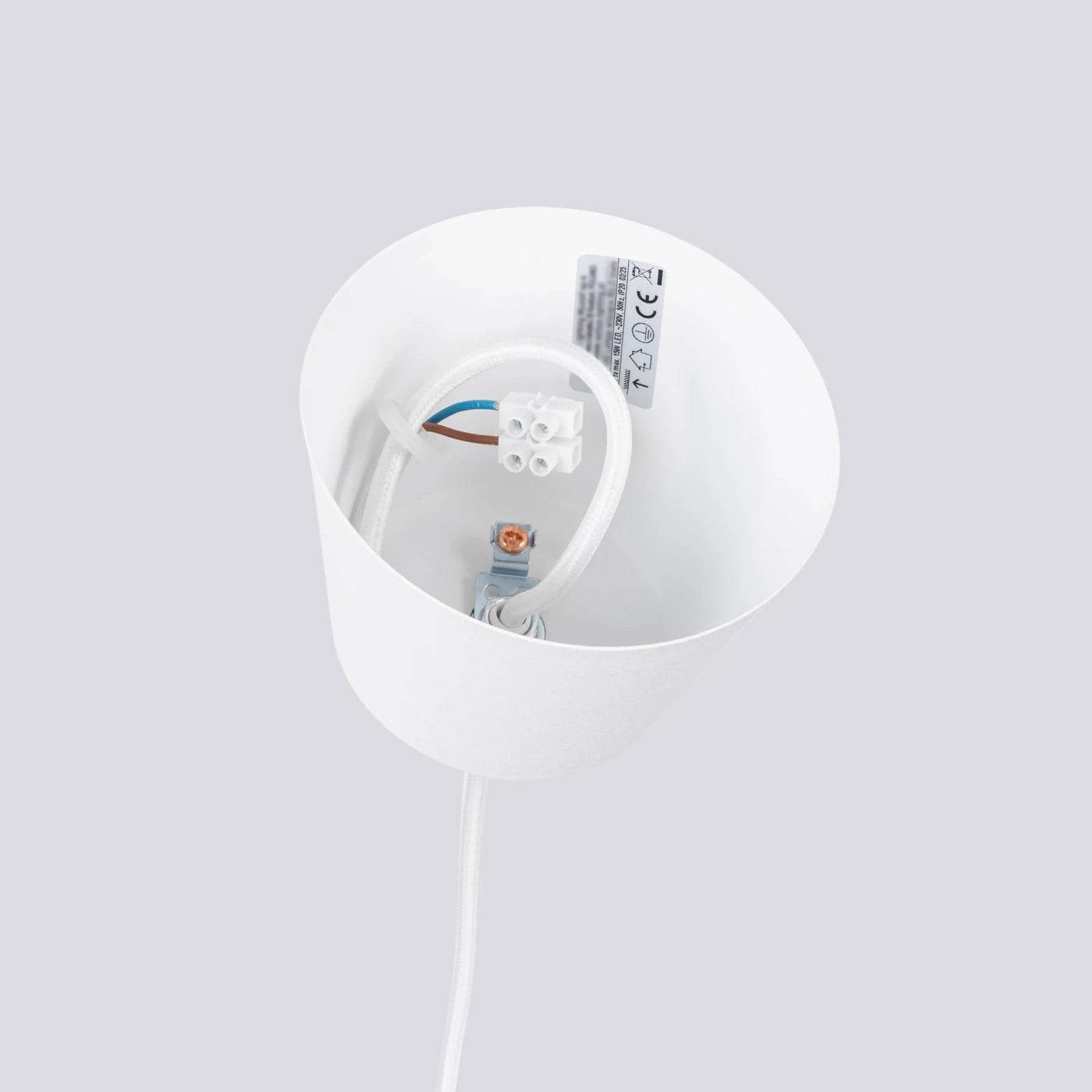 Ripplamp Bilo Valge E27 - BrighteNova