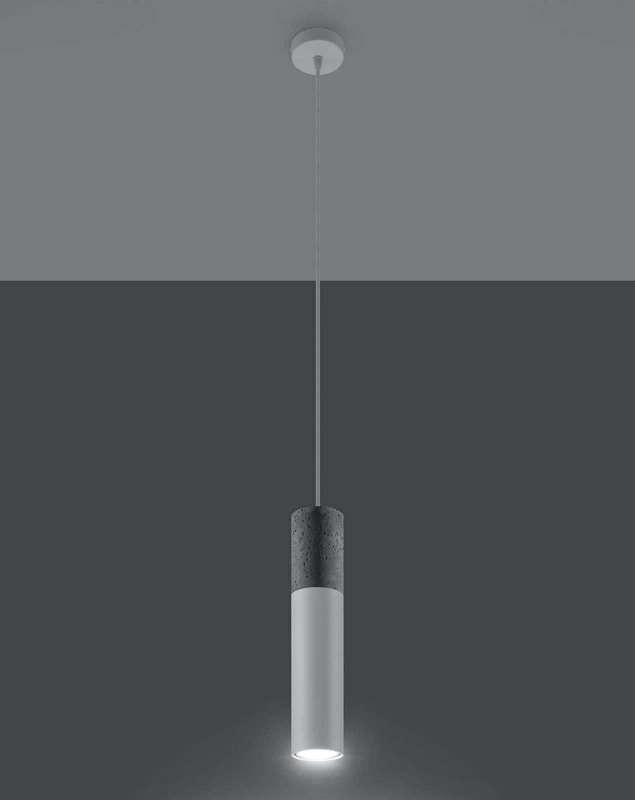 Ripplamp Borgio 1 Valge GU10 - BrighteNova