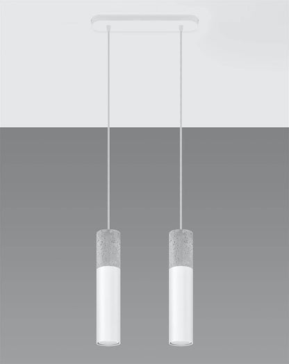 Ripplamp Borgio 2 Valge GU10 - BrighteNova