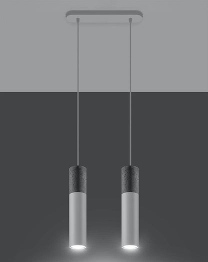 Ripplamp Borgio 2 Valge GU10 - BrighteNova