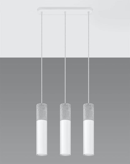 Ripplamp Borgio 3L Valge GU10 - BrighteNova
