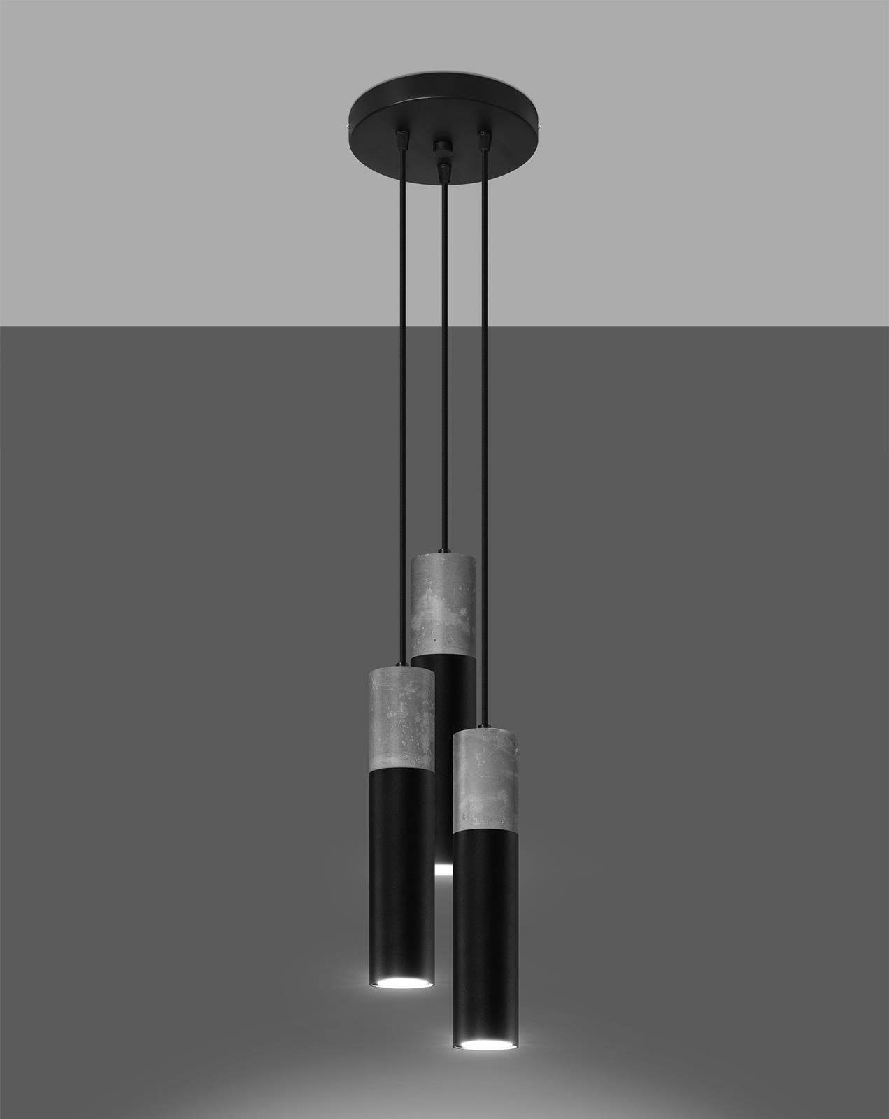 Ripplamp Borgio 3P Must GU10 - BrighteNova