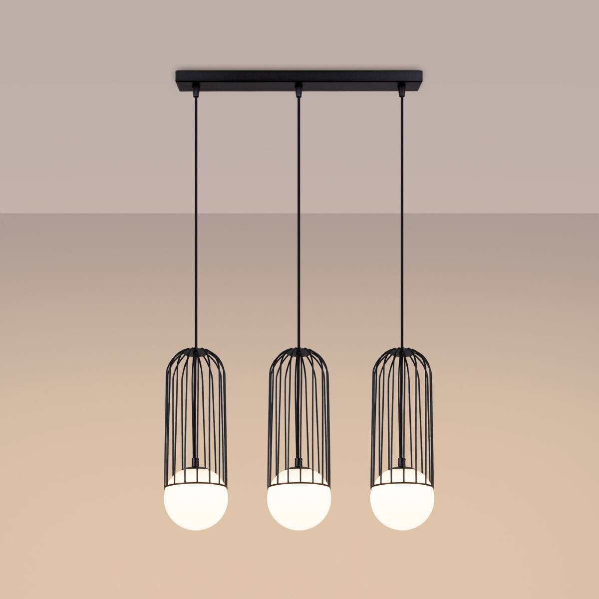 Ripplamp Brina 3L Must G9 - BrighteNova