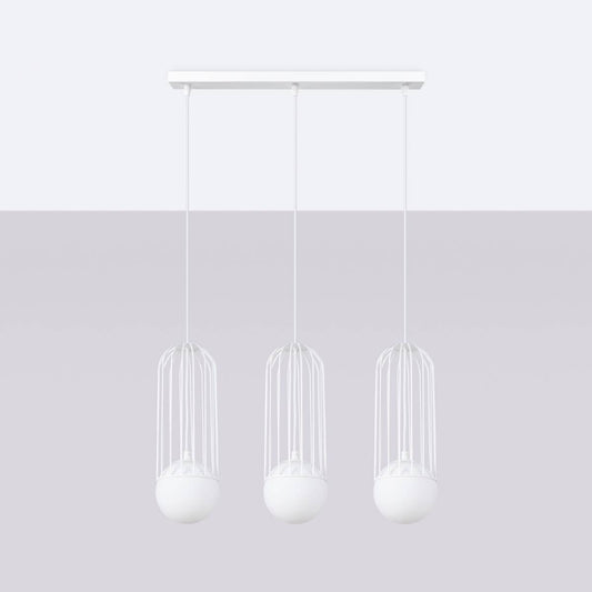 Ripplamp Brina 3L Valge G9 - BrighteNova