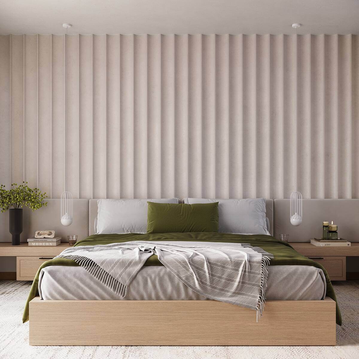 Ripplamp Brina 3P Valge G9 - BrighteNova