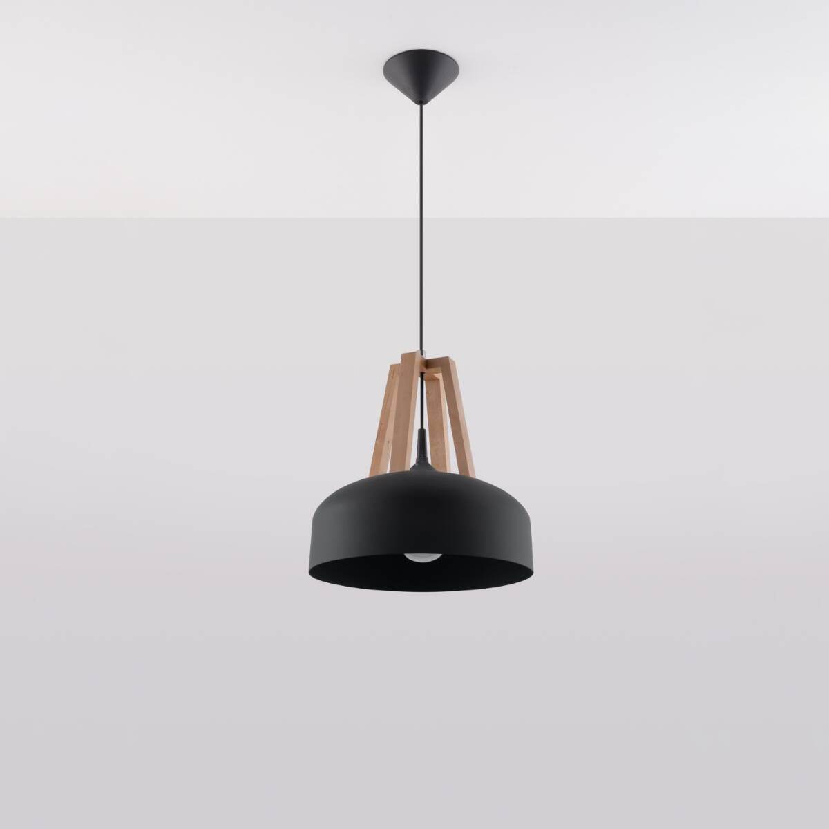 Ripplamp Casco Must/Puit E27 - BrighteNova