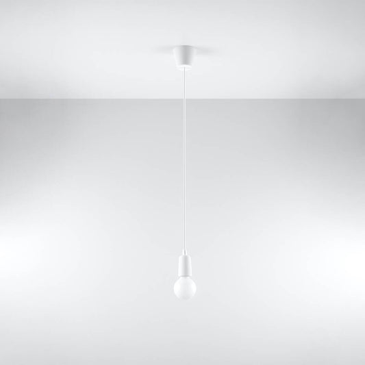 Ripplamp Diego 1 Valge E27 - BrighteNova