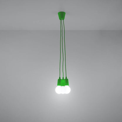 Ripplamp Diego 3 Roheline E27 - BrighteNova