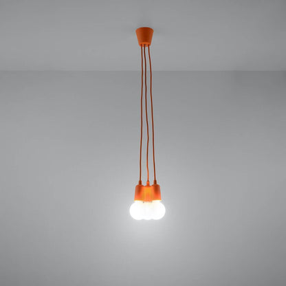 Ripplamp Diego 3 Oranž E27 - BrighteNova
