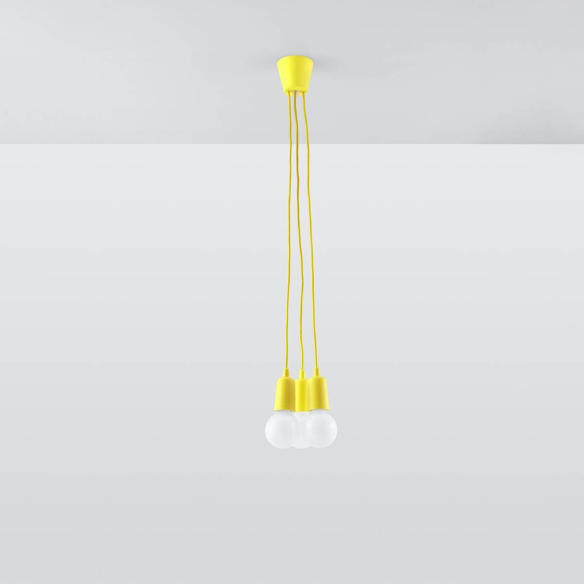 Ripplamp Diego 3 Kollane E27 - BrighteNova