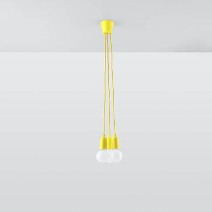 Ripplamp Diego 3 Kollane E27 - BrighteNova