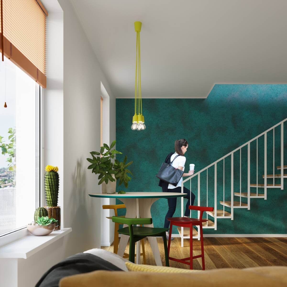Ripplamp Diego 3 Kollane E27 - BrighteNova