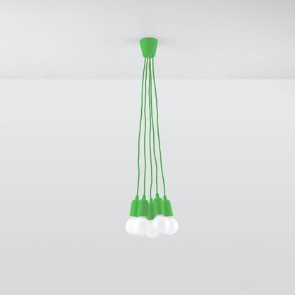 Ripplamp Diego 5 Roheline E27 - BrighteNova