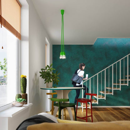 Ripplamp Diego 5 Roheline E27 - BrighteNova