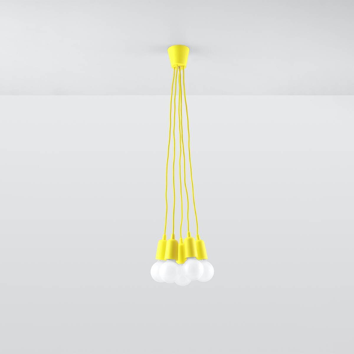 Ripplamp Diego 5 Kollane E27 - BrighteNova
